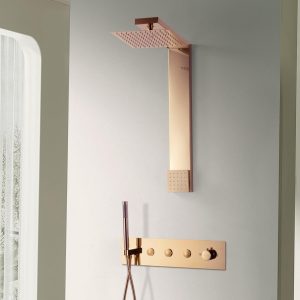 Concealed Shower Set - SS - Rose Gold
