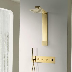 Concealed Shower Set - SS - Gold